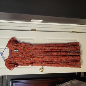 Never worn size 2 petite Ann Taylor maxi dress